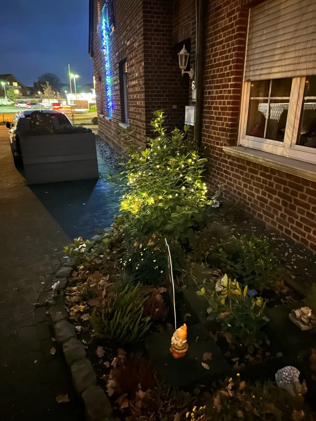 Customer photo review of Wasserdichte LED Solar Lichterkette für Garten Terrasse und Hochzeit