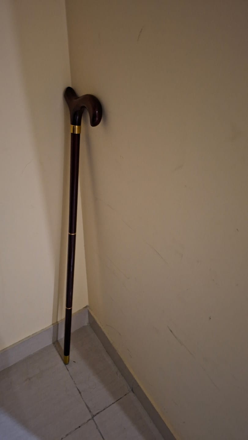 Customer photo review of Beech Wood Sunnah Staff - Travel safe Cane