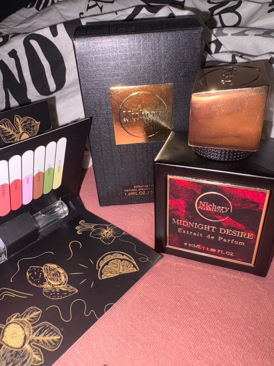 Customer photo review of Nichery Midnight Desire Extrait de Parfum - Unisex 50ml