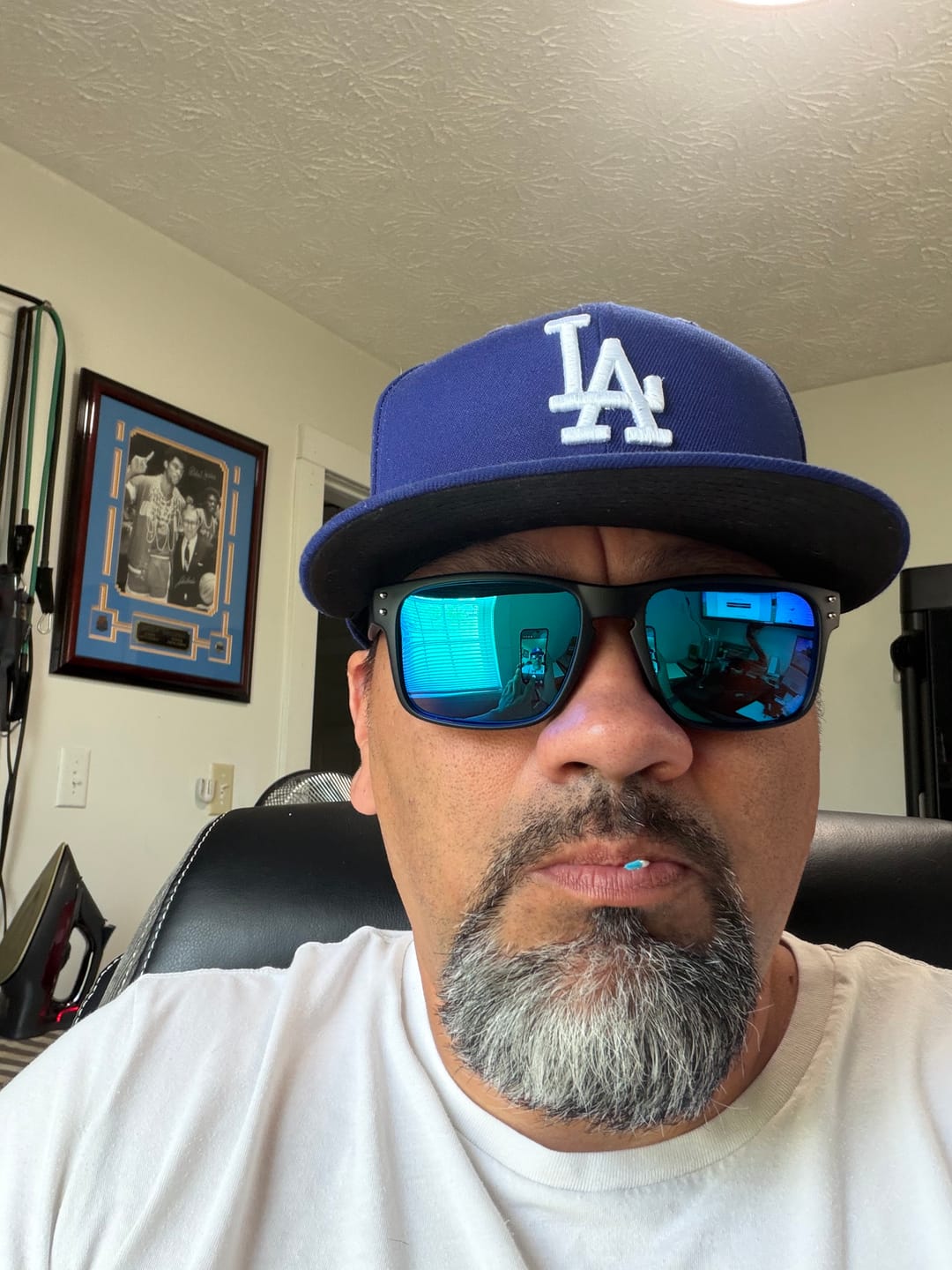 Customer photo review of 80Eighty® Polarized Sunglasses - Blue Chrome