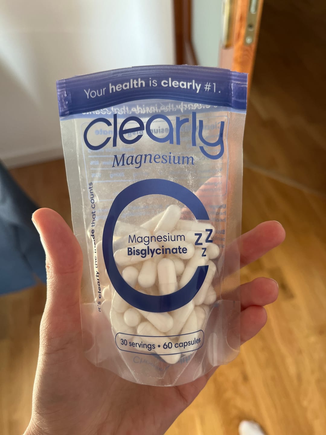 Customer photo review of Magnesium Bisglycinate