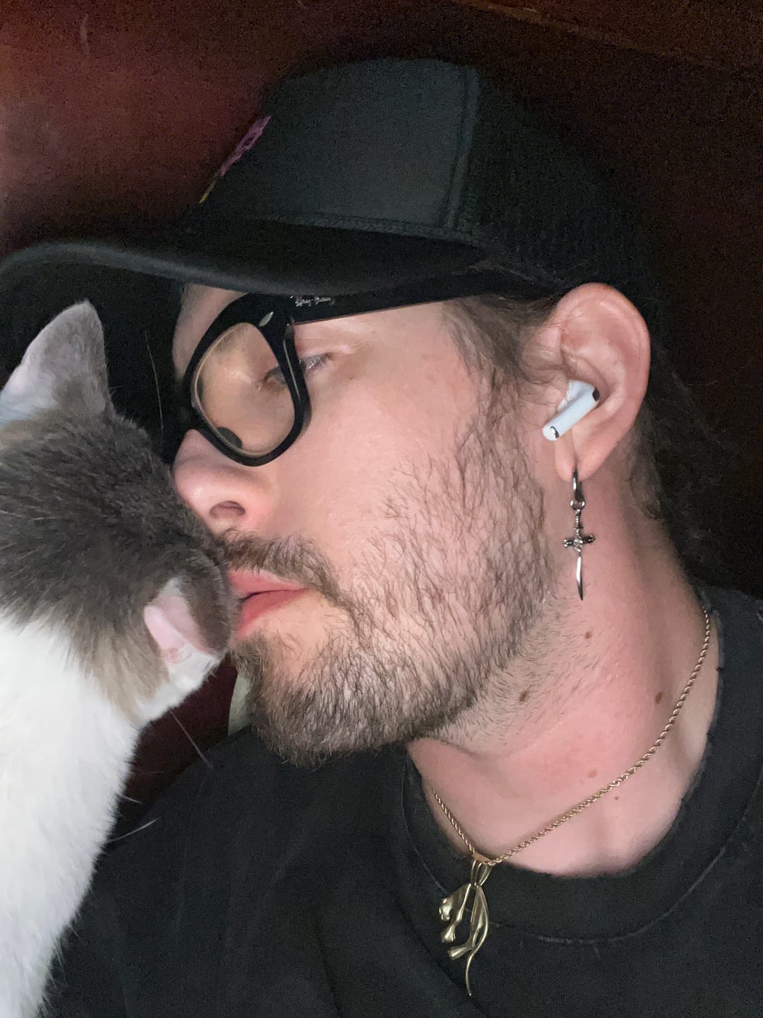 Customer photo review of DYT SWORD EARRING