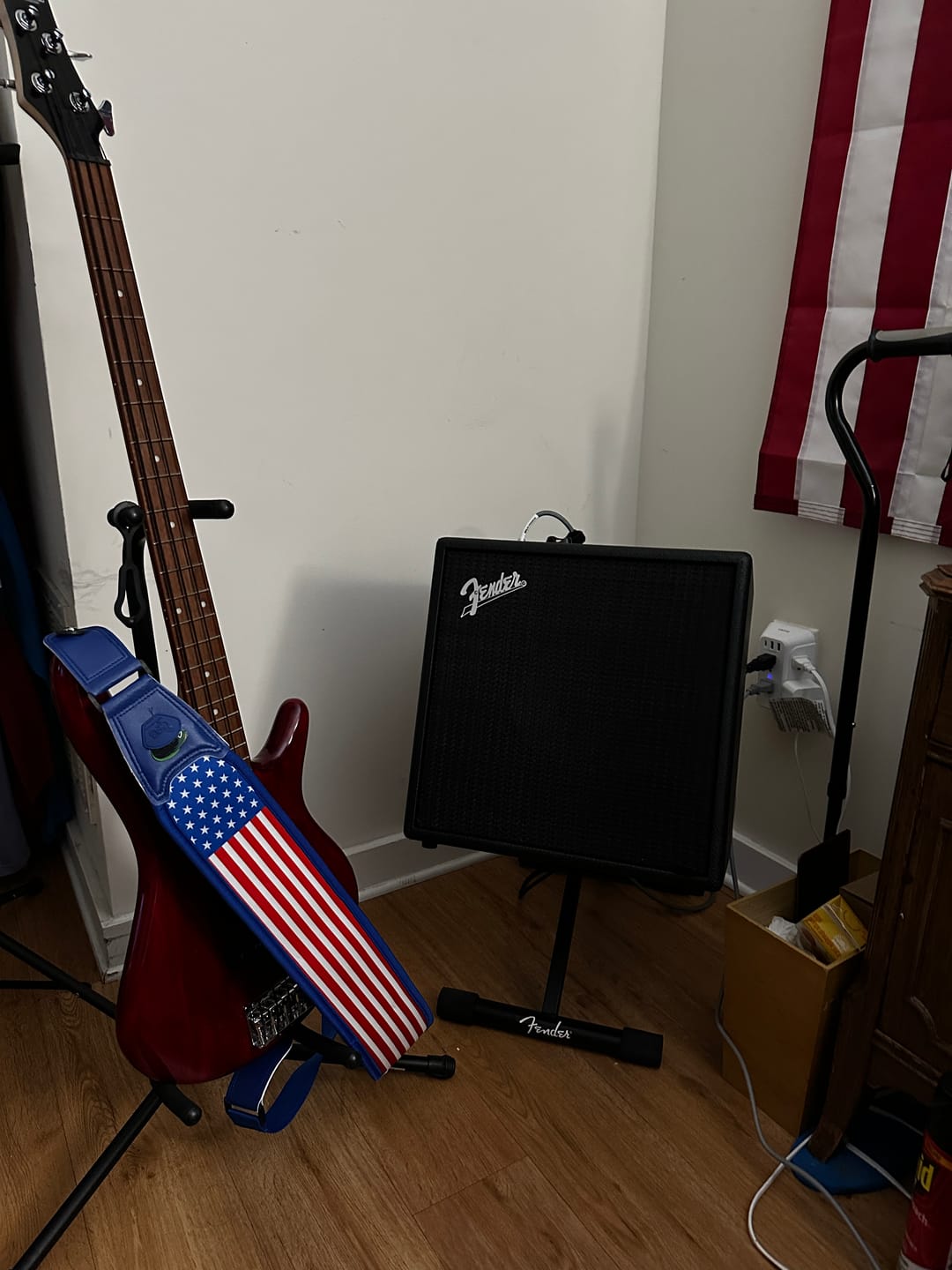 Customer photo review of Zero-Gravity Guitar Strap | Weightless Comfort for Bass & Guitar
