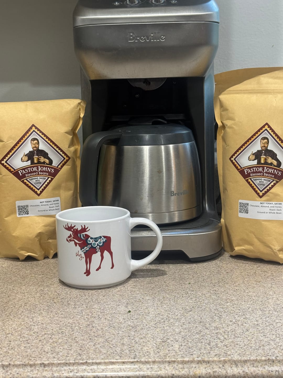 Customer photo review of PRE-SALE “Not Today, Satan!” - Dark Roast