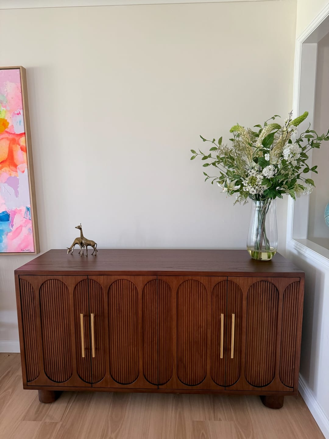 Customer photo review of Hearth Sideboard Buffet
