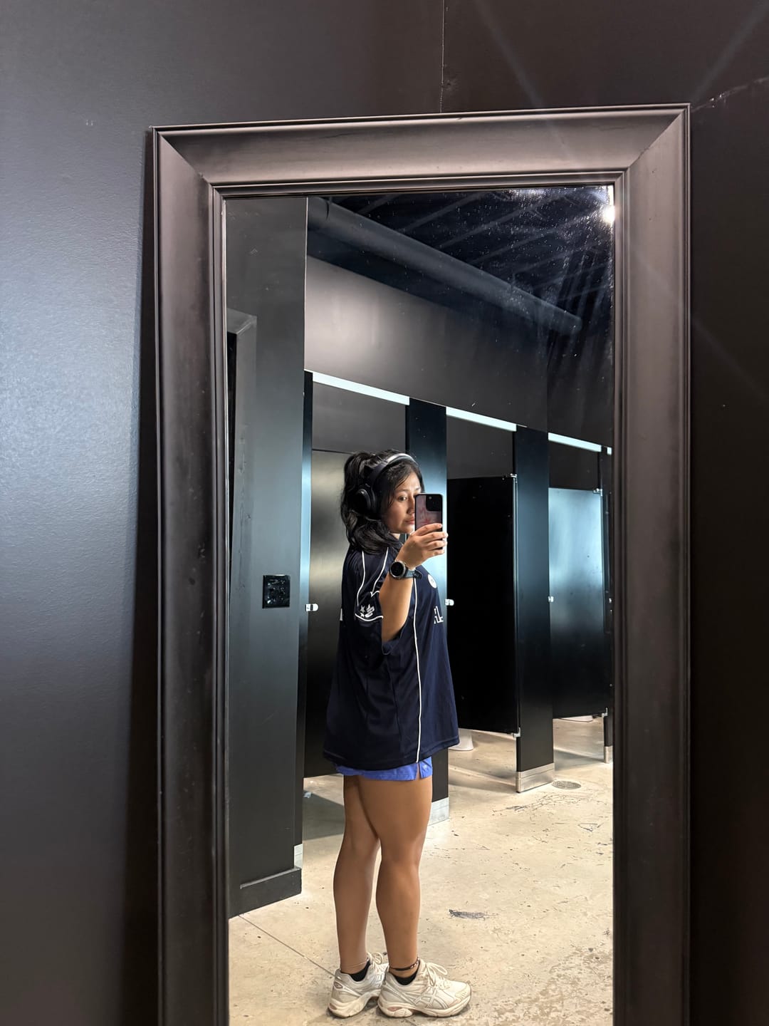 Customer photo review of W4329 Oversized Soccer Jersey