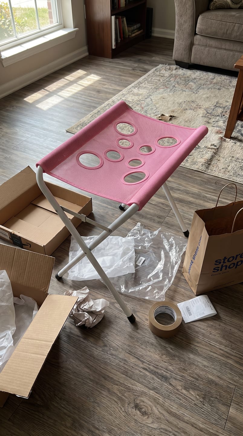 Customer photo review of Cat and Dog Bath Stand