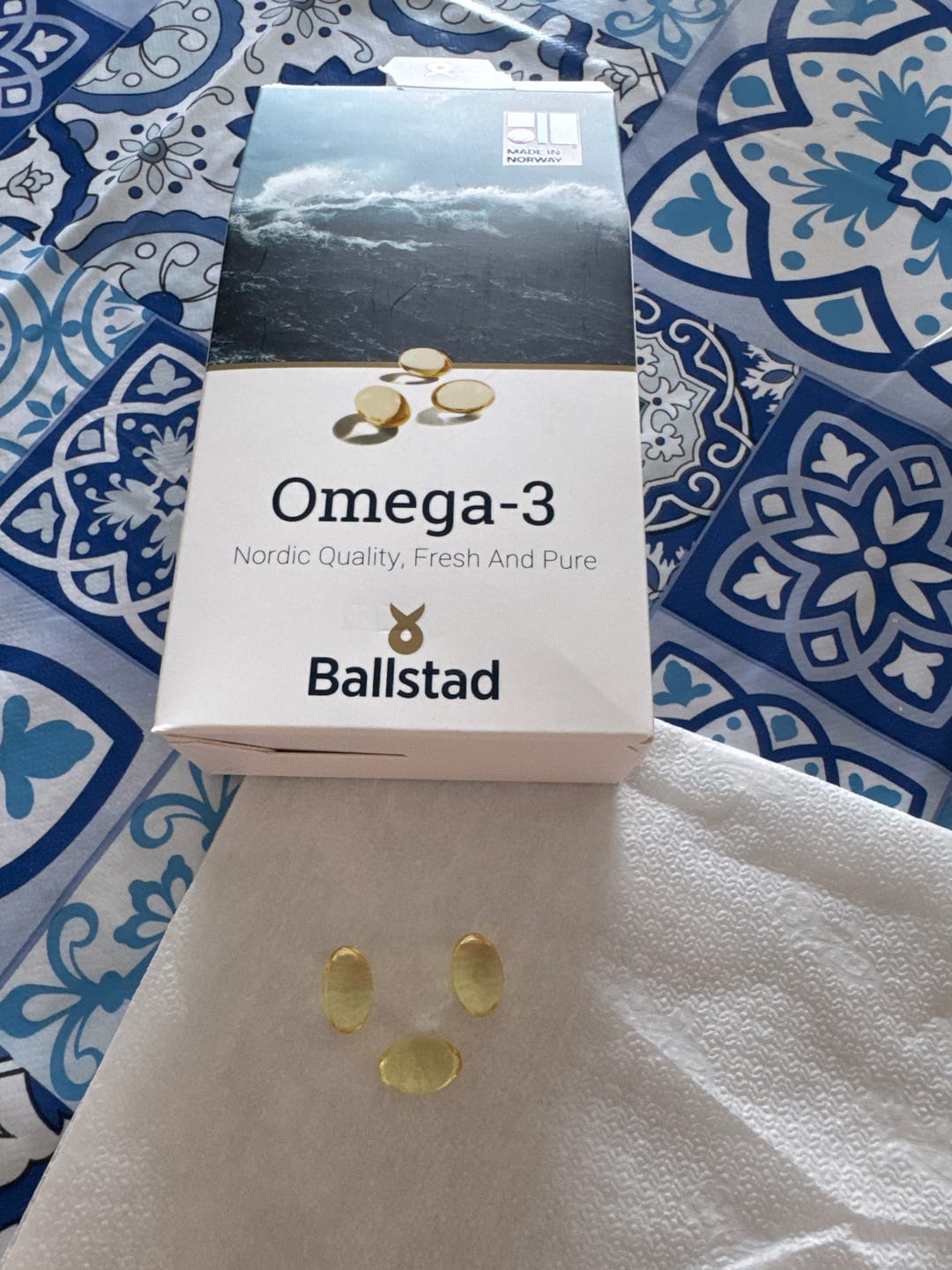 Customer photo review of Ballstad Omega-3