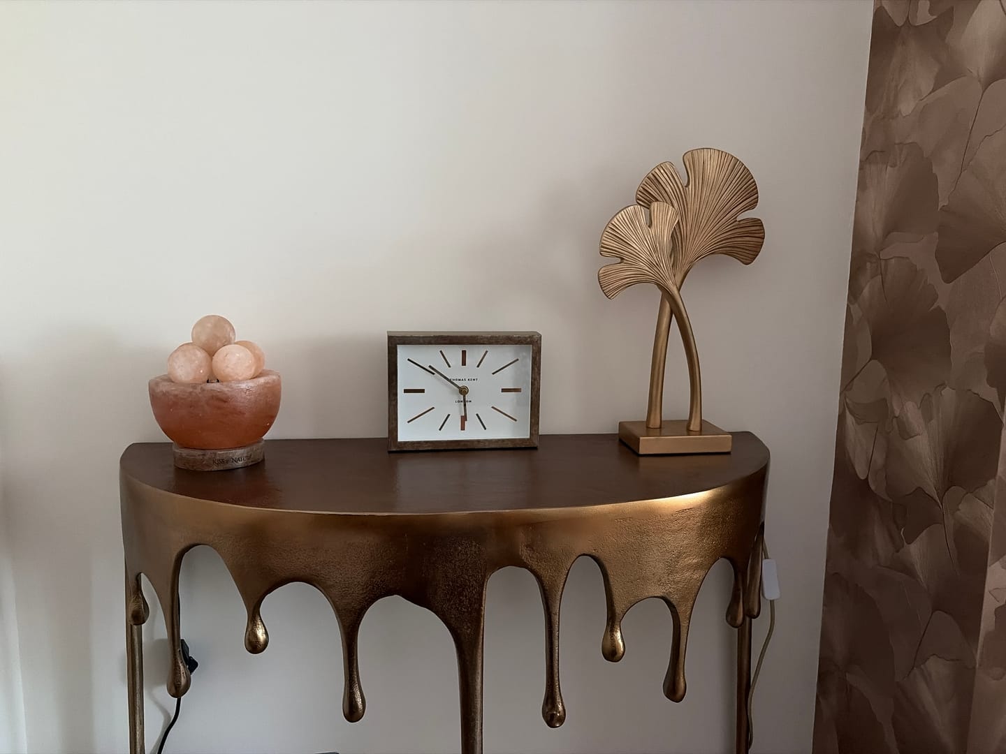 Customer photo review of Thomas Kent London. Smithfield Mantel Clock Bronze *Delivers Next Day