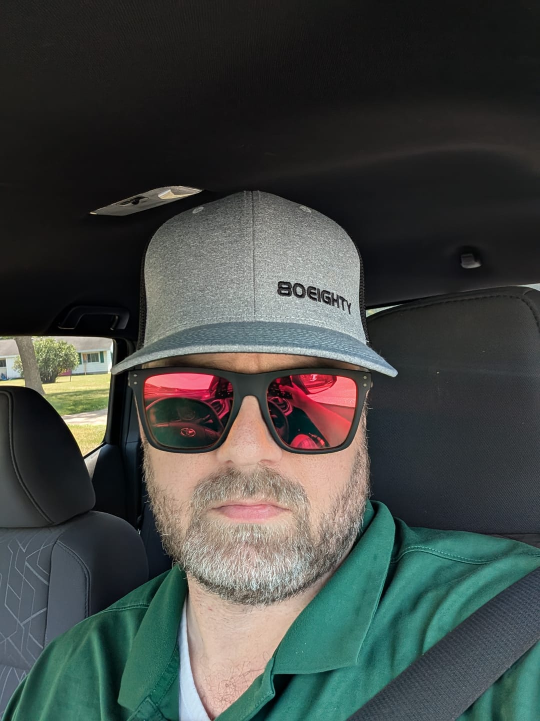 Customer photo review of 80Eighty® Melange Trucker Hat