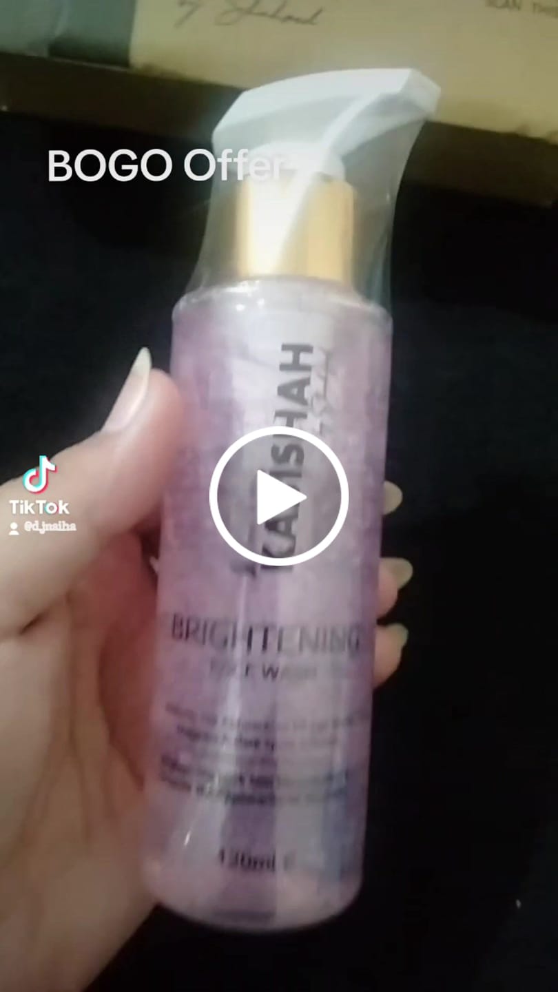 Customer video review of Face Wash Bundle: Clear & Bright Face Fusion
