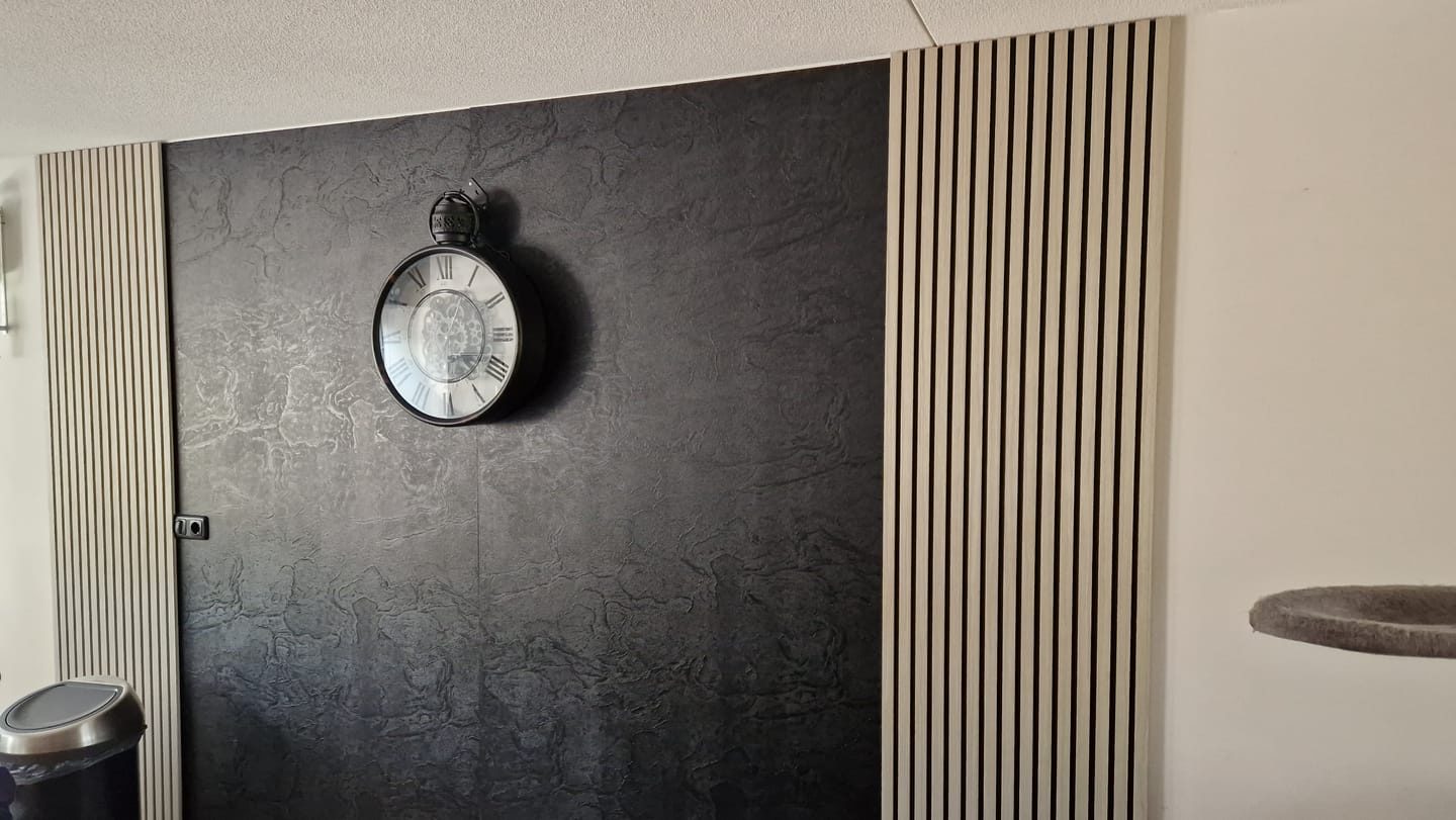 Customer photo review of Akoestische panelen  270 x 60 x 2.2 cm - Eiken Light Naturel