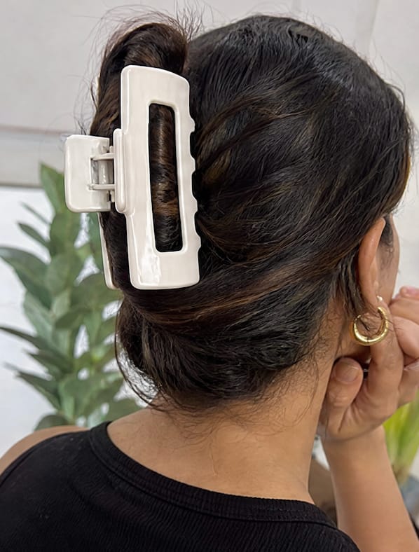 Customer photo review of Cloud Comfort Hair Clip