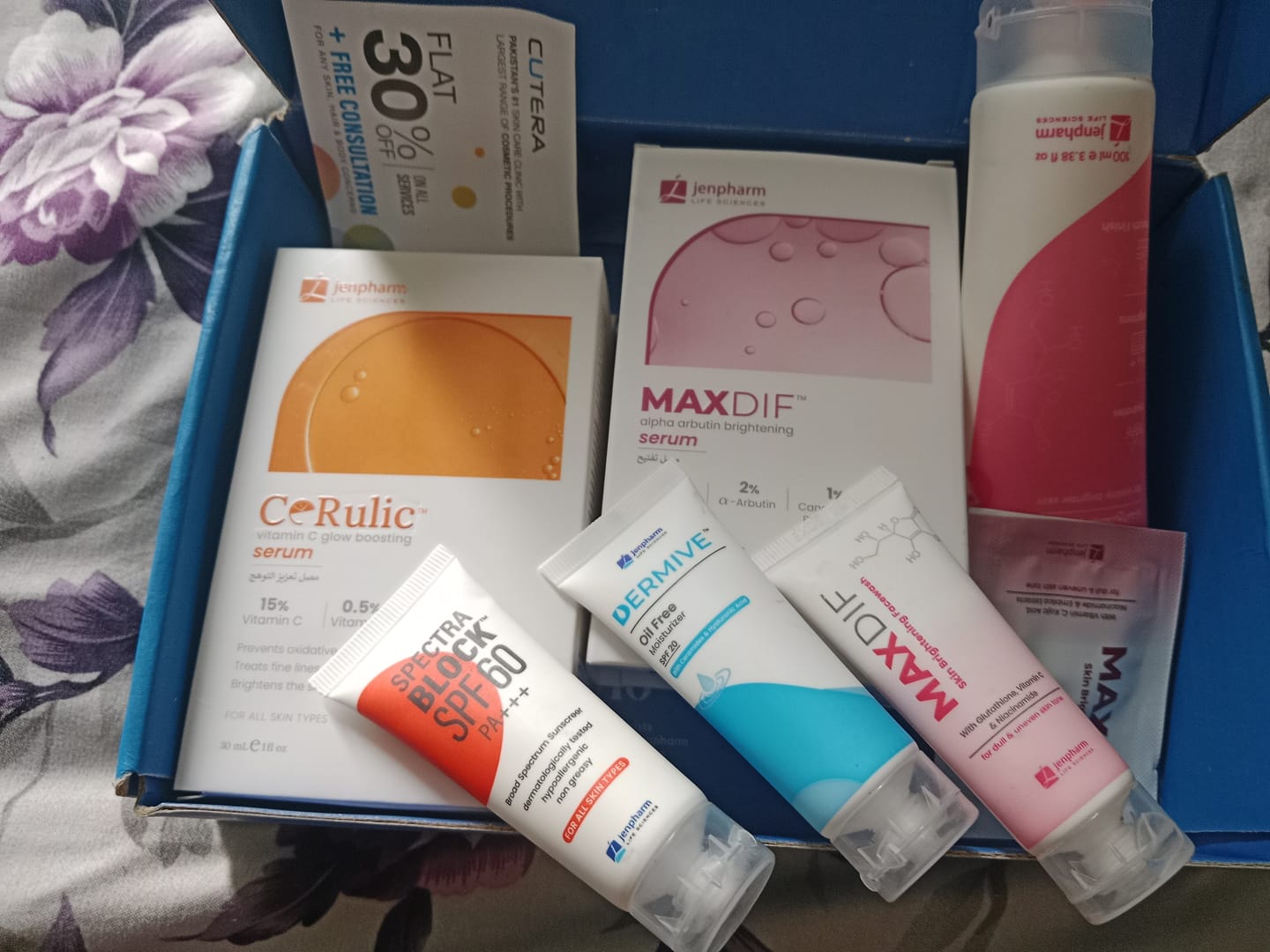 Customer photo review of Maxdif Brightening Serum