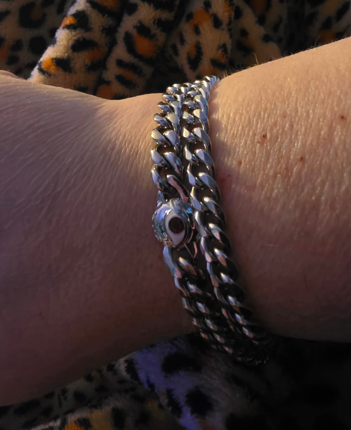Customer photo review of EVIL EYE BRACELET