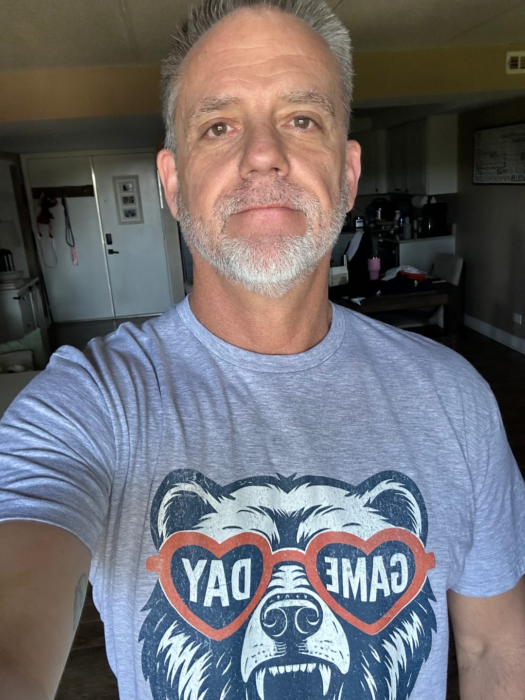 Customer photo review of Game Day Growl T-Shirt