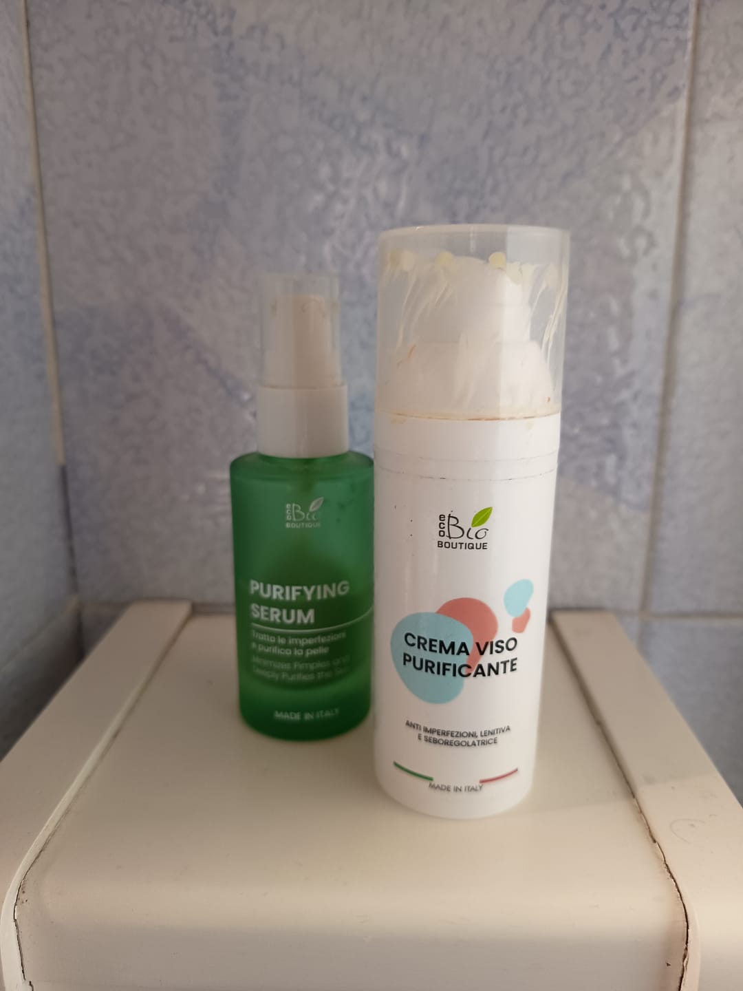 Customer photo review of Crema Viso Purificante