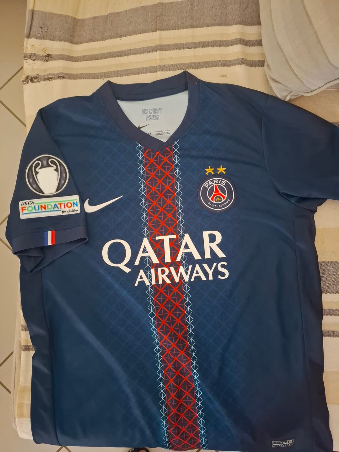 Customer photo review of Paris SG 2 étoiles Domicile Collector 25/26 (Précommande)