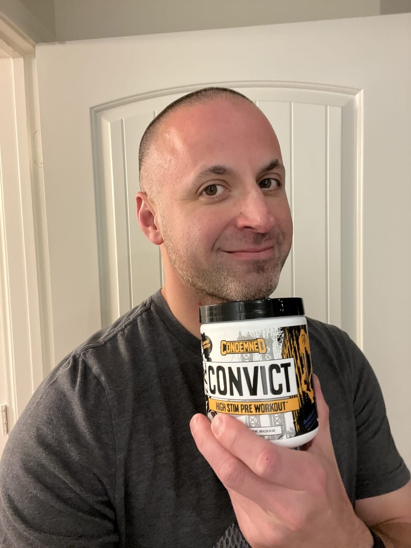 Customer photo review of Convict NEW Pre-Workout