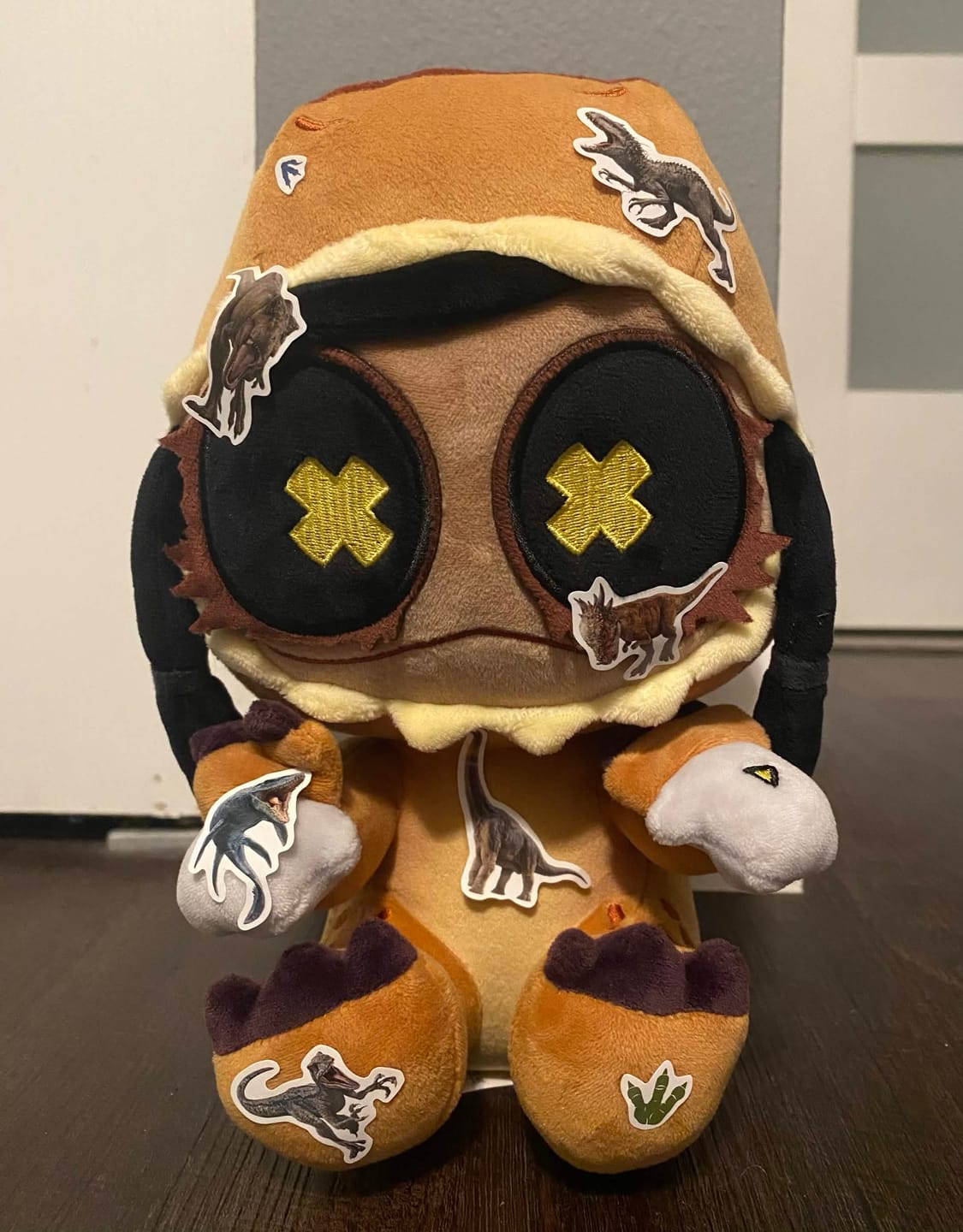 Customer photo review of Cyn T-Rex Plush