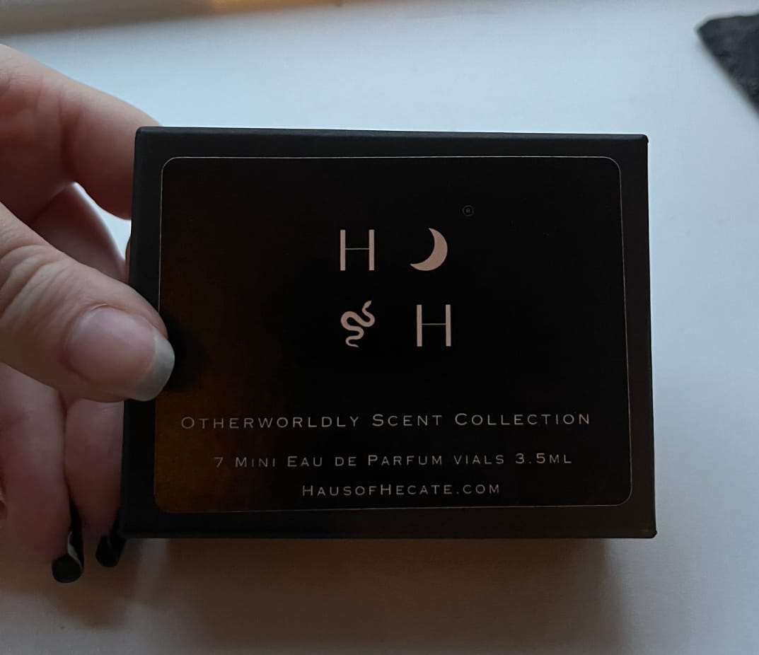 Customer photo review of The Mini Otherworldly Collection 7 Scents + 20% Discount & New Bigger Sized bottles