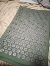 Customer photo review of Ancrage™ — Tapis et coussin d’acupression