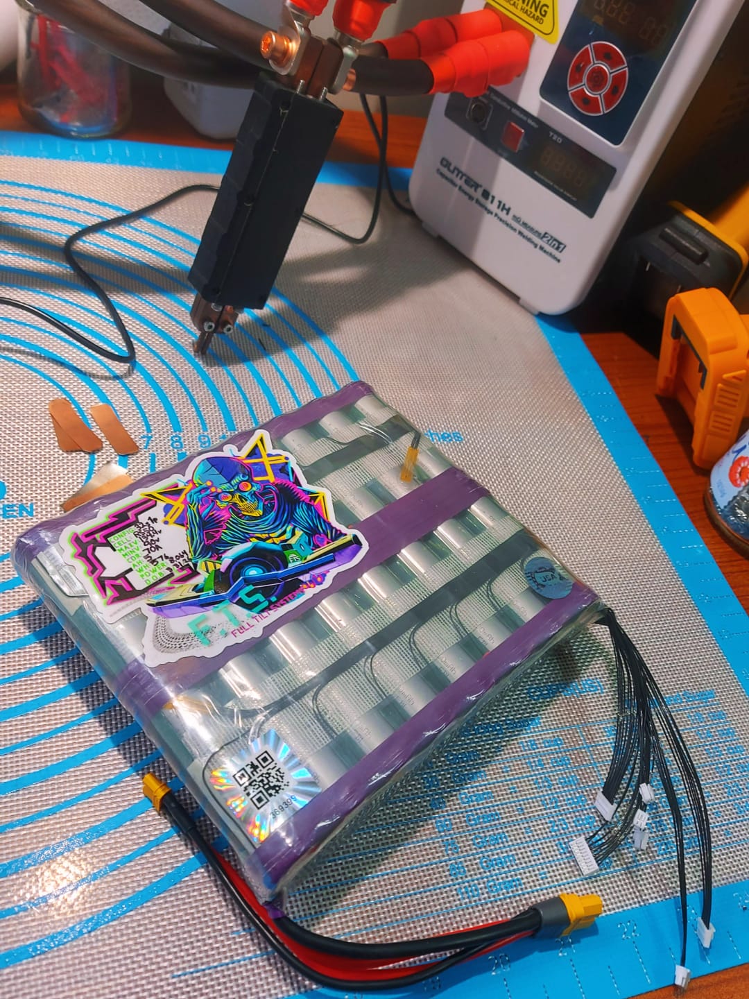 Customer photo review of Molicel 21700 P50B 5000mAh 60A Battery