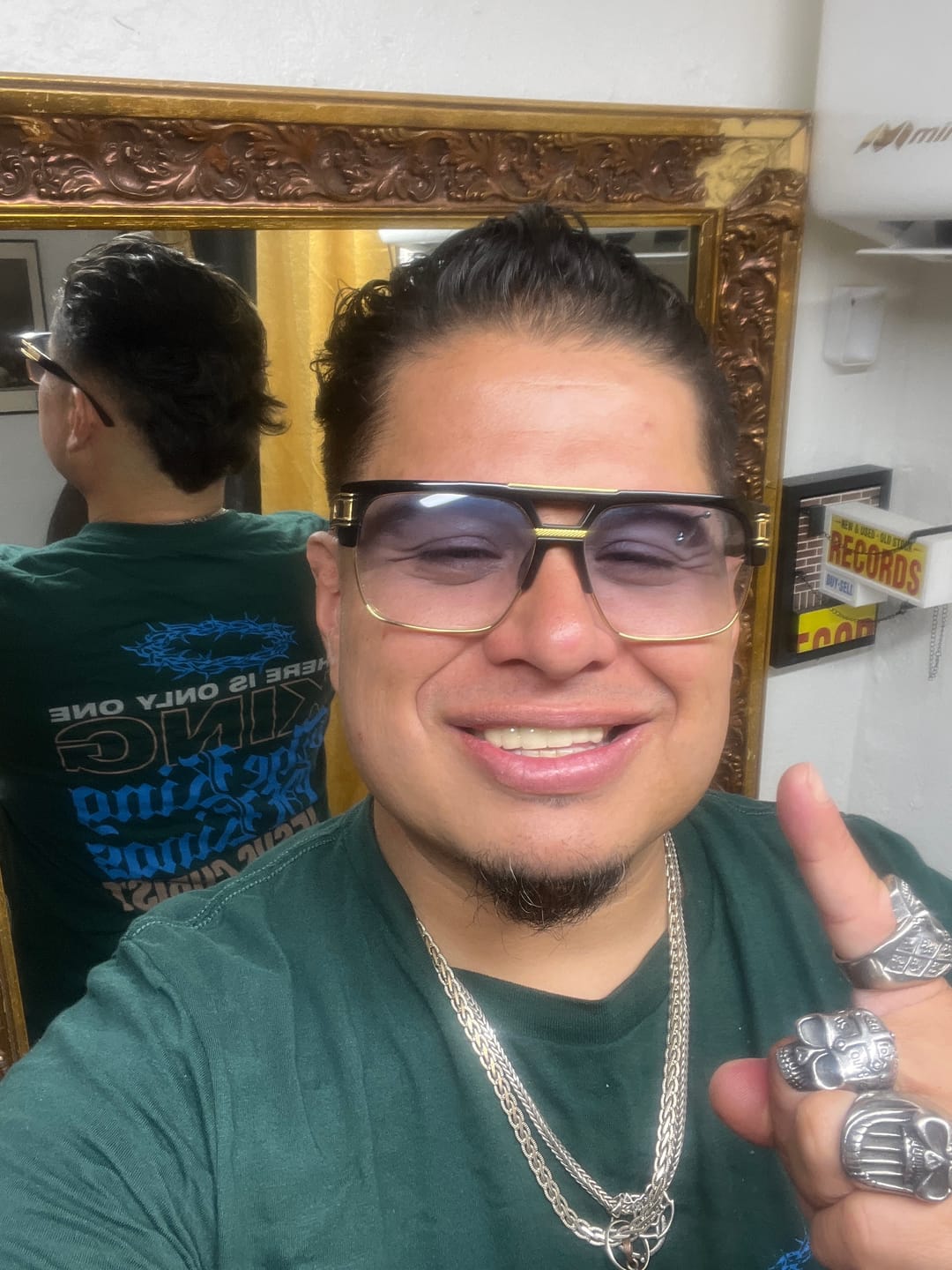 Customer photo review of King Of Kings Shirt