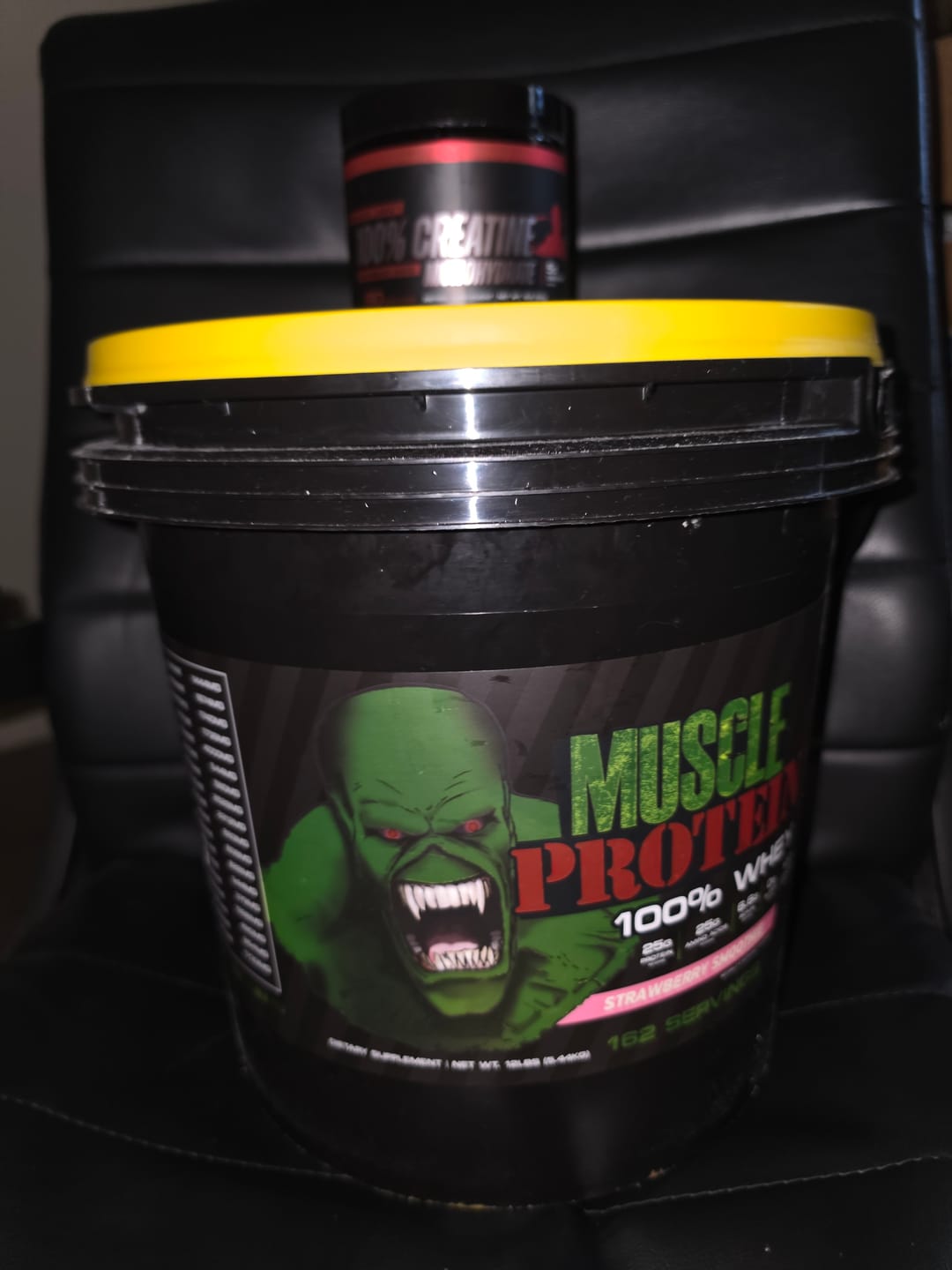 Customer photo review of Muscle Protein & 100% Creatine