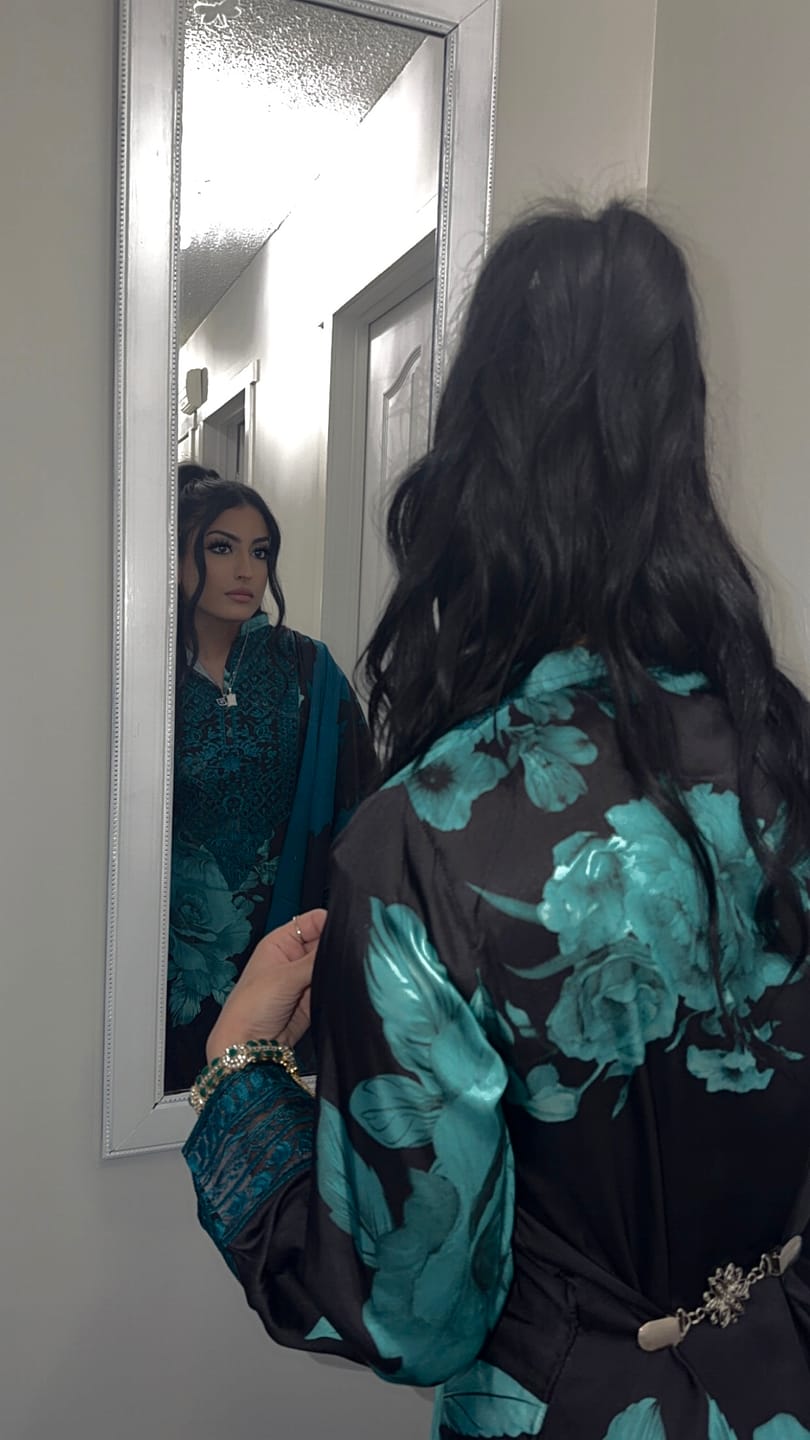 Customer photo review of RBY-126-Readymade - Silk 3 Piece Embroidery Suit 2025