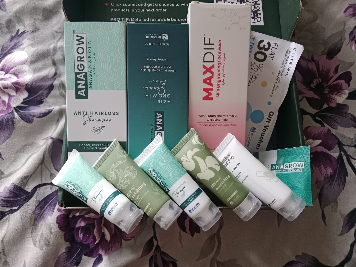 Customer photo review of Anagrow Shampoo