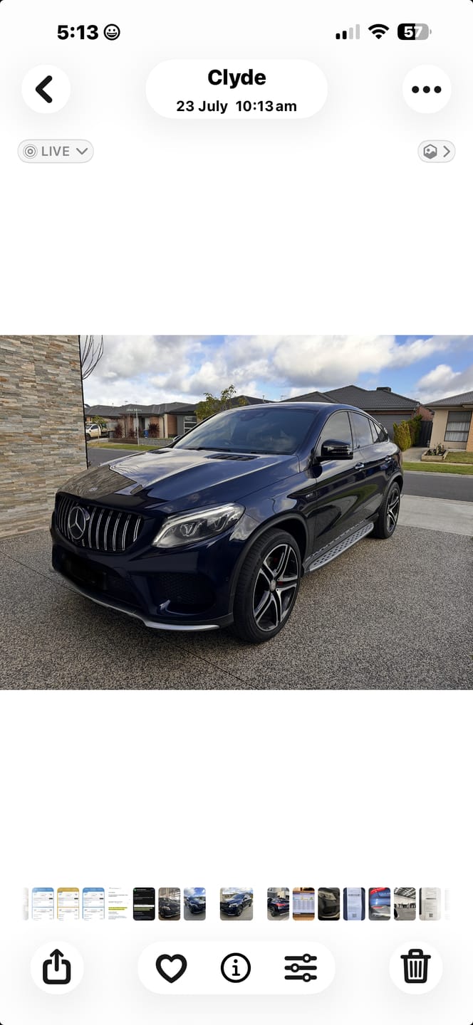 Customer photo review of ABS Front Grille For Mercedes-Benz GLE-Class【C292 GLE 350/450AMG/43AMG】2015-2019【GT SV】