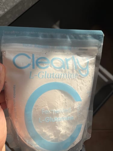 Customer photo review of L-glutamine