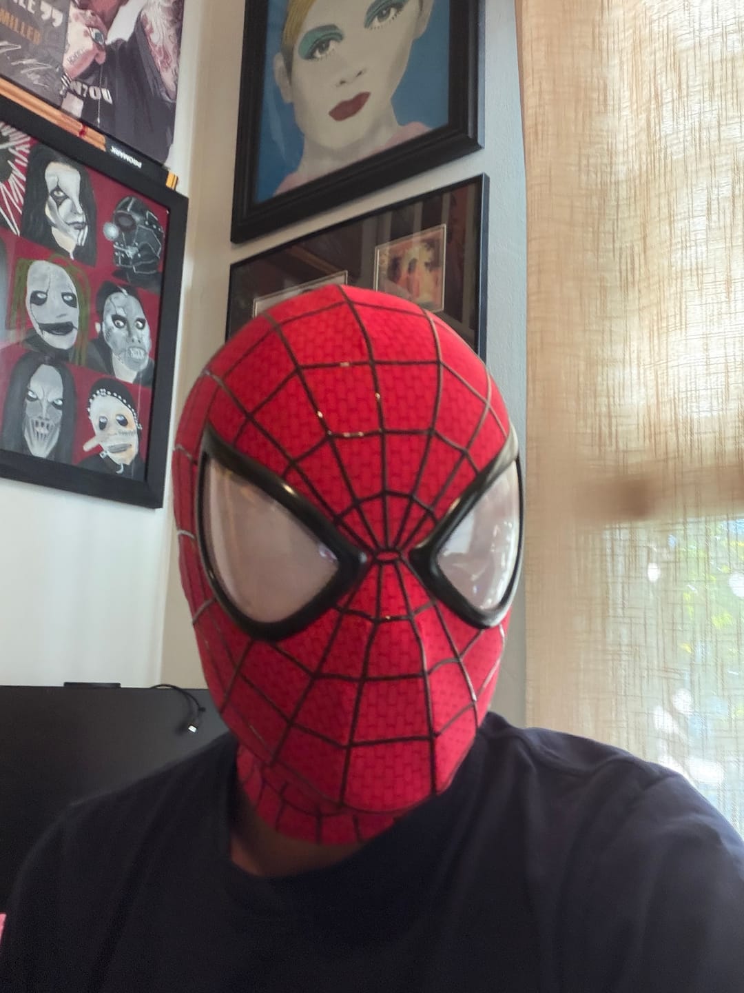 Customer photo review of The Amazing Spider-Man 2 Mask ( Cosplay Version)