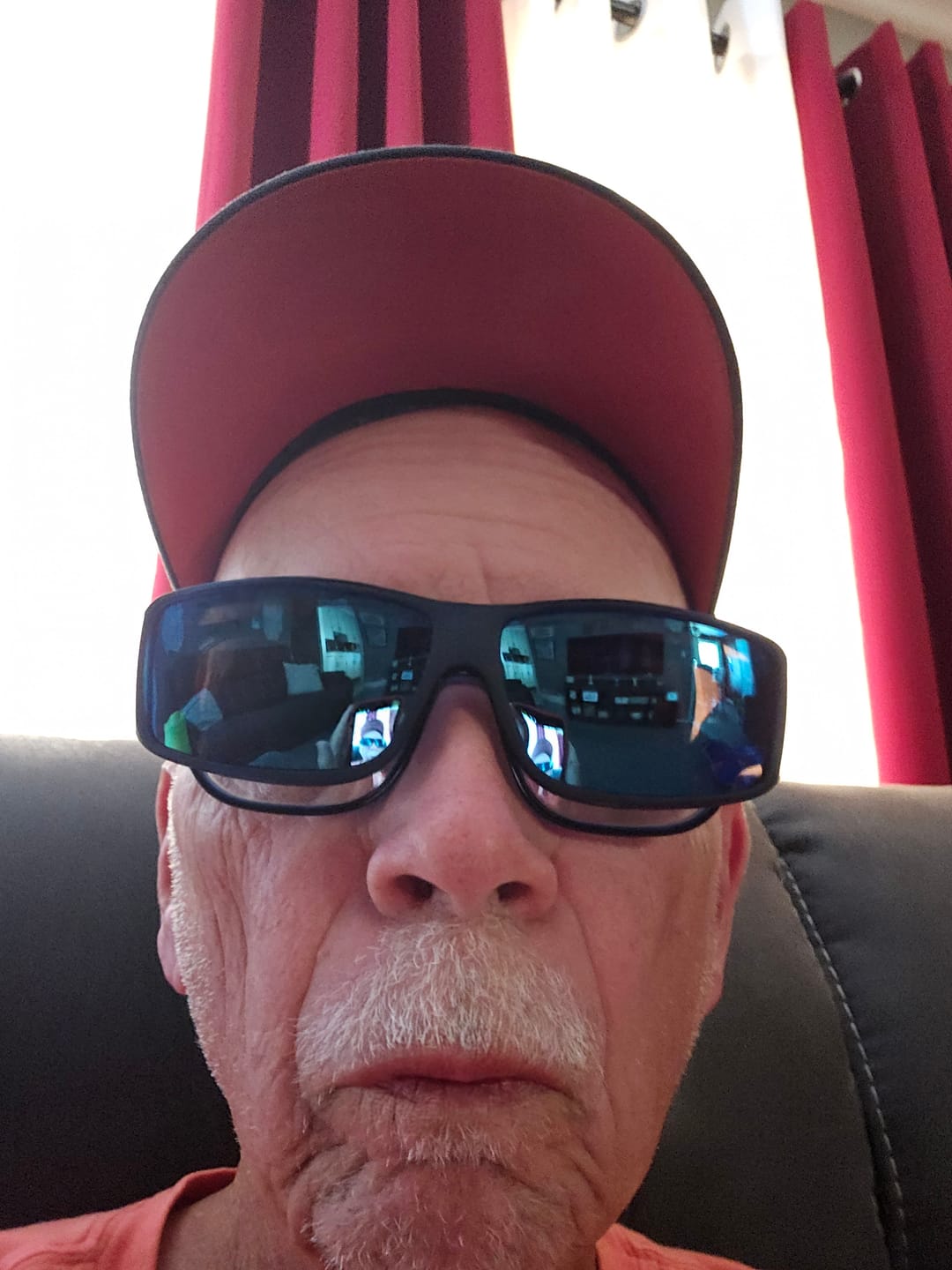 Customer photo review of OverShade™ Polarized Fit-Over Sunglasses
