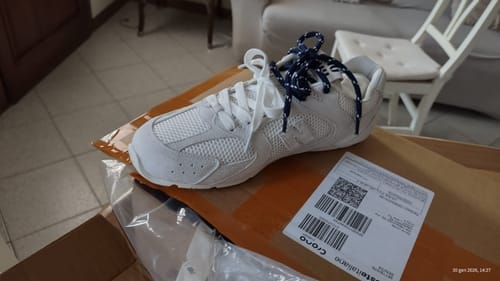Customer photo review of MIUMIU x NB White Sneakers 530