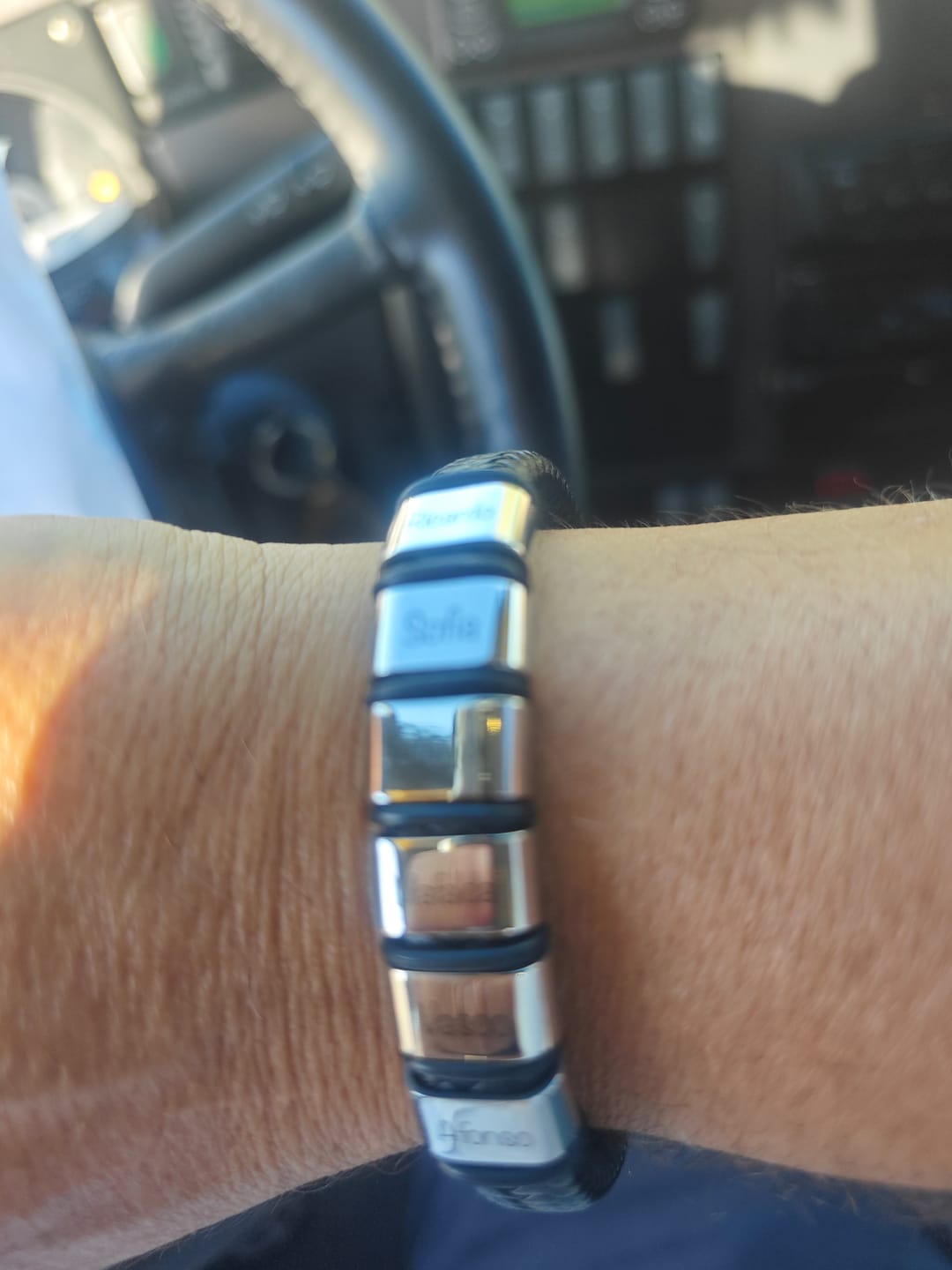 Customer photo review of Bracelet: Viking