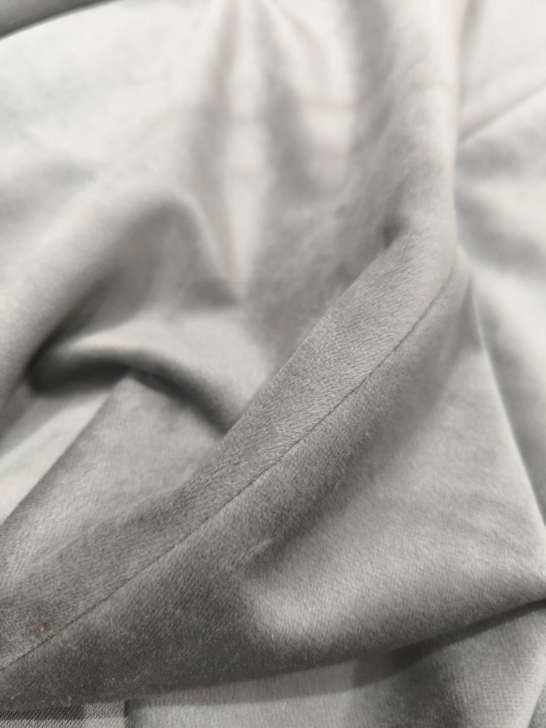 Customer photo review of Premium 100% Polyester Dressmaking Cotton Look Velvet 60" Wide - Variations Available
