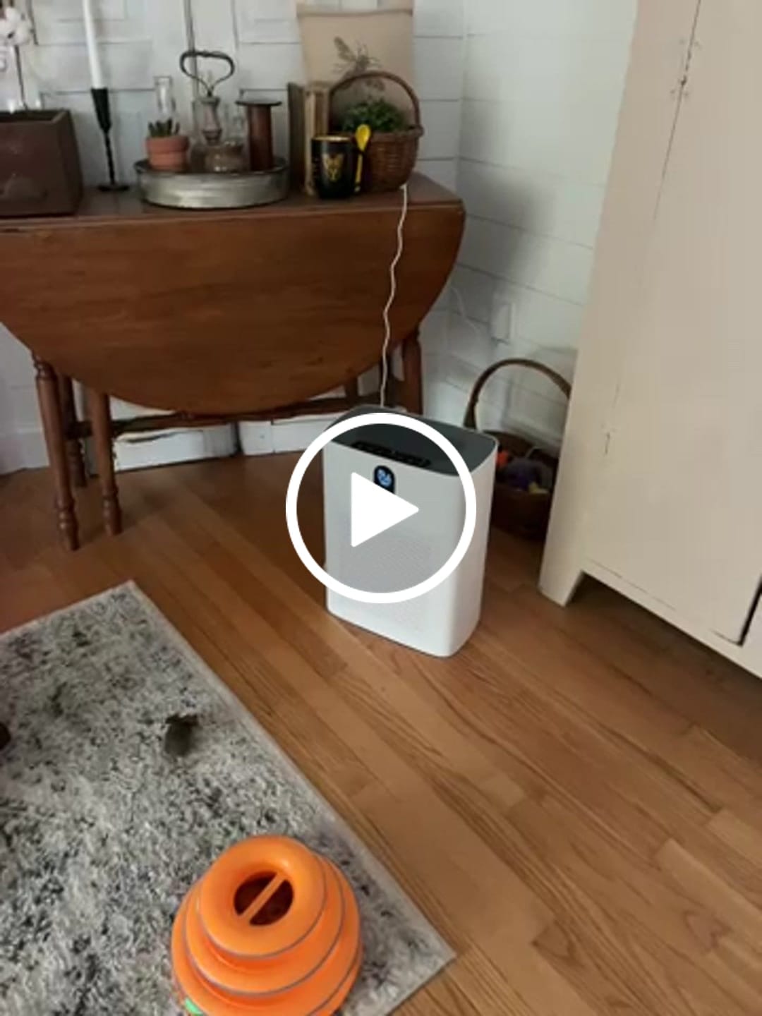 Customer video review of Smart Air Purifier V1 Pro – Powerful HEPA Filtration with PM2.5 Sensor, App & Voice Control for Clean Indoor Air