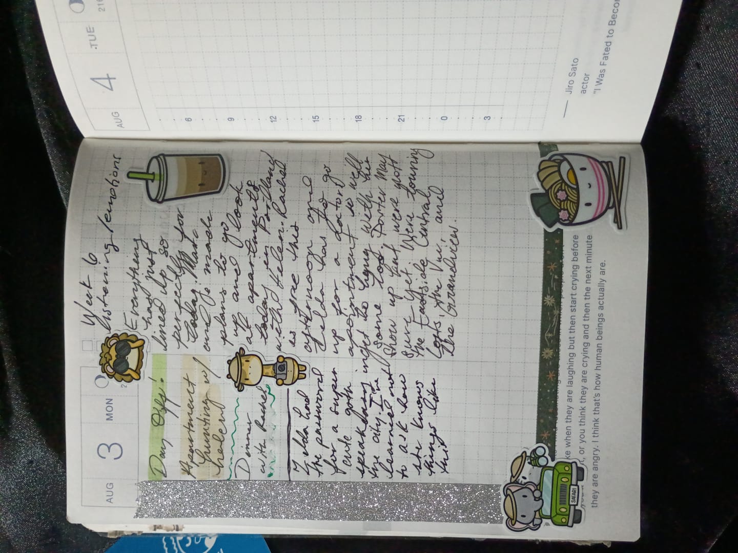 Customer photo review of Japanese Eats Sticker Sheet