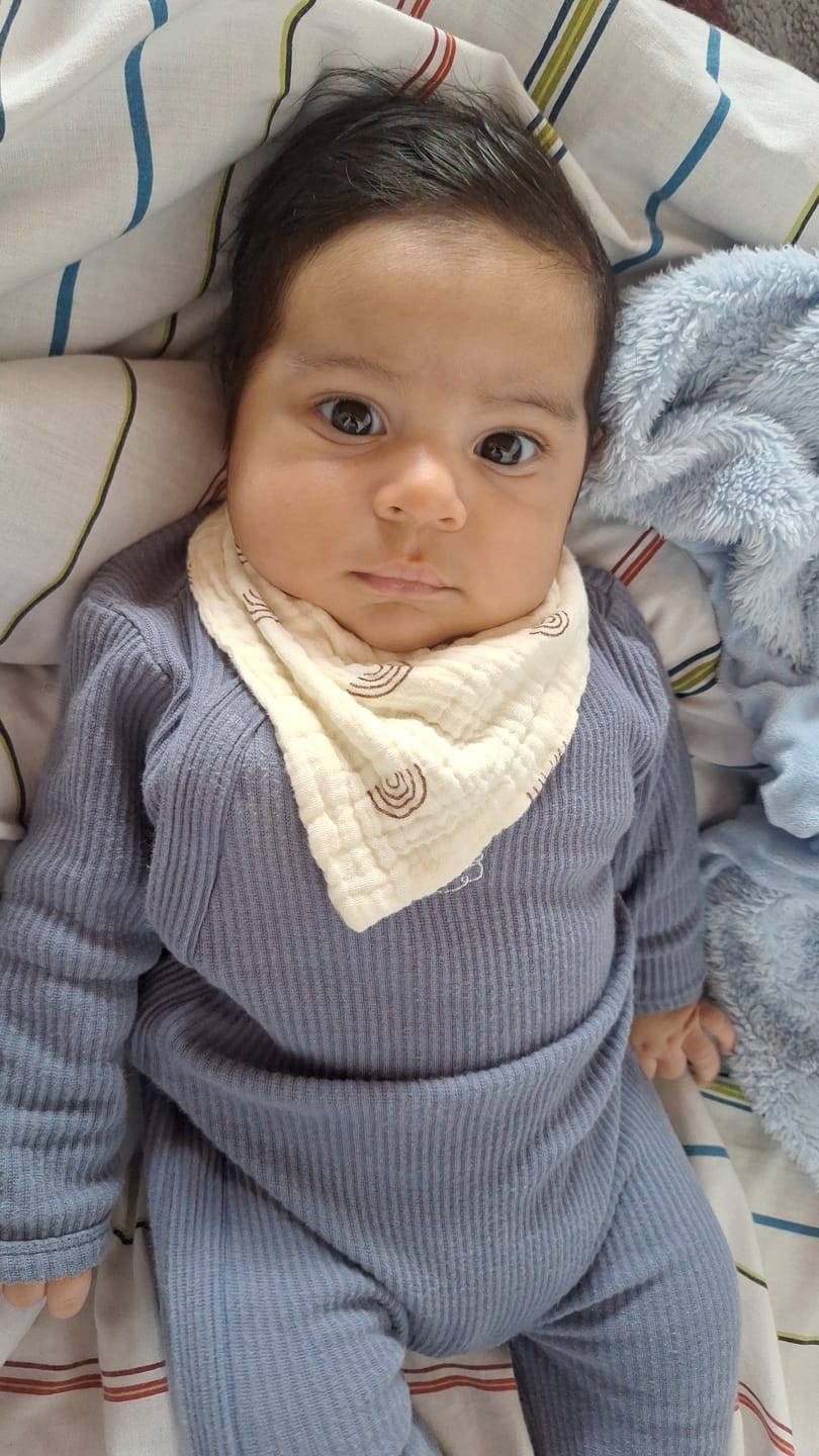 Customer photo review of Enterito Ranco - Gris - Algodón 250 grs