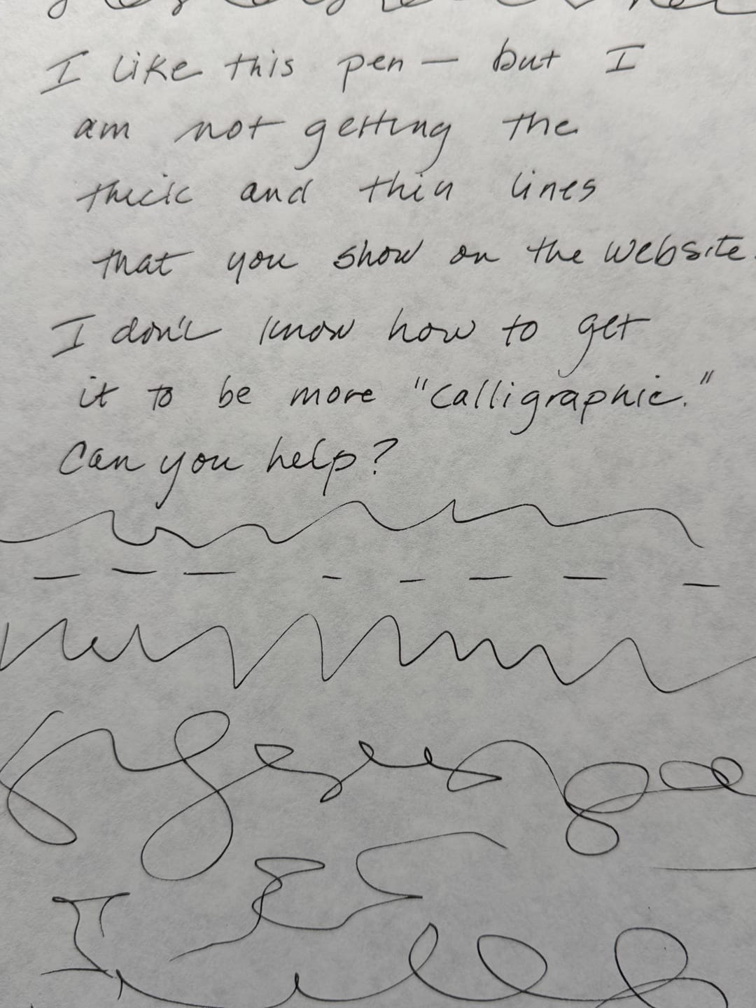Customer photo review of XV Nusa Fountain Pen - Smoke