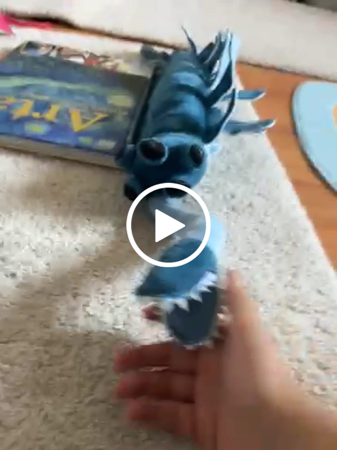 Customer video review of Opabinia Regalis Soft Stuffed Plush Toy