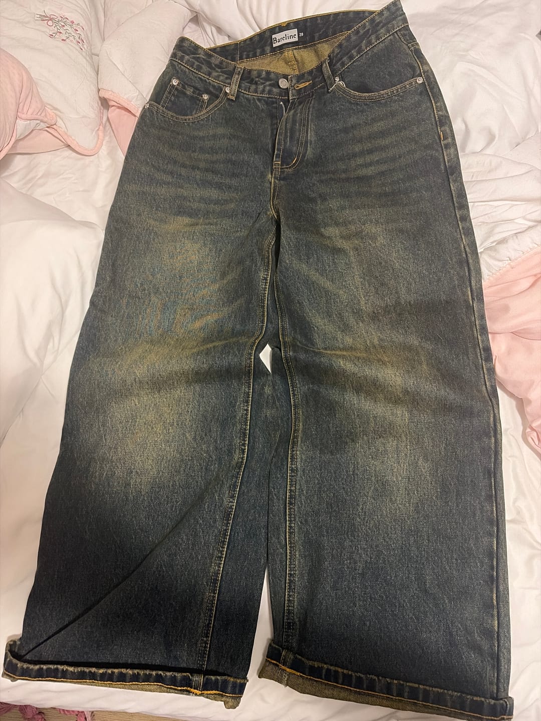 Customer photo review of Saturn Wash Denim