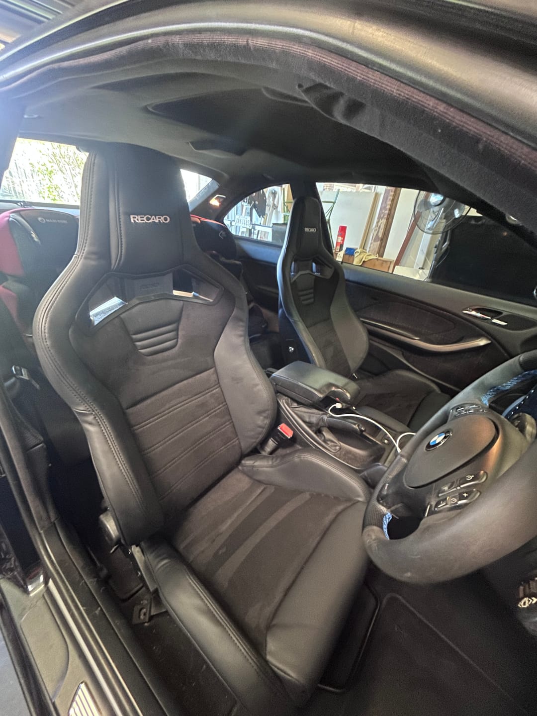 Customer photo review of Recaro CS Sportster Style Recliner Seat - ADR Approved