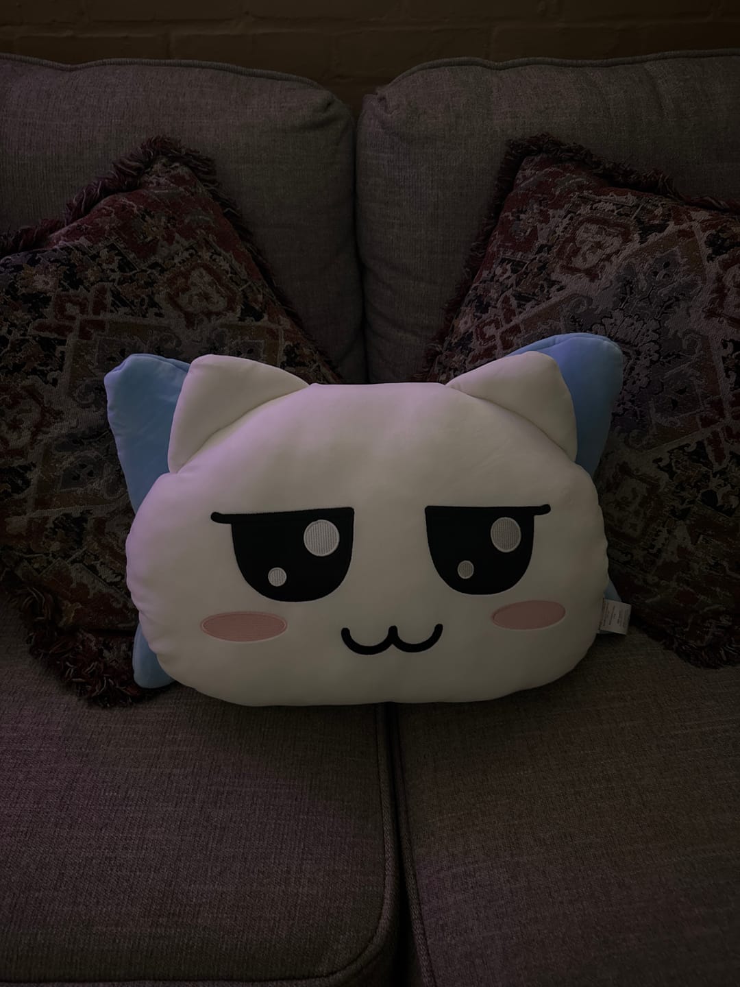 Customer photo review of BABYMONSTER [춤 (CHOOM) in Seoul] Character Face Cushion