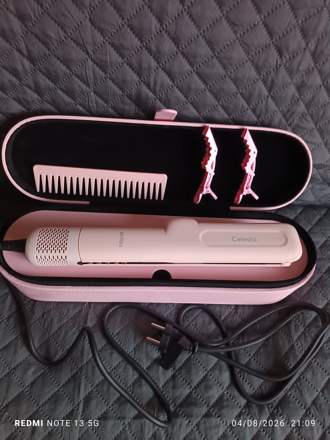 Customer photo review of Lisseur séchant Airliss - 2 en 1 Rose Celesta®