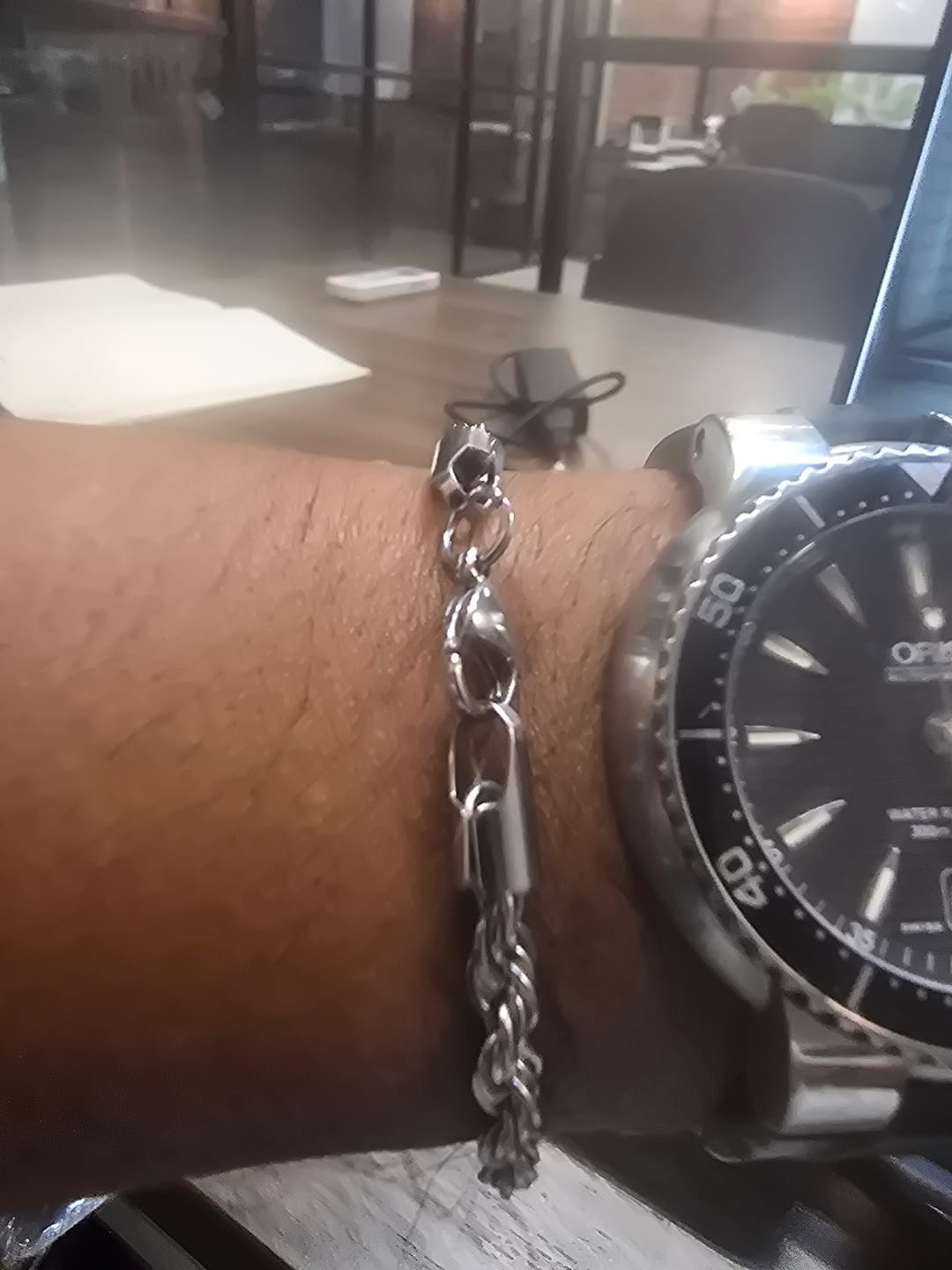 Customer photo review of Cairo Twisted Bracelet