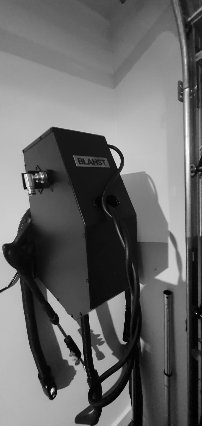 Customer photo review of R18 Wall-Mounted Pressure Washer