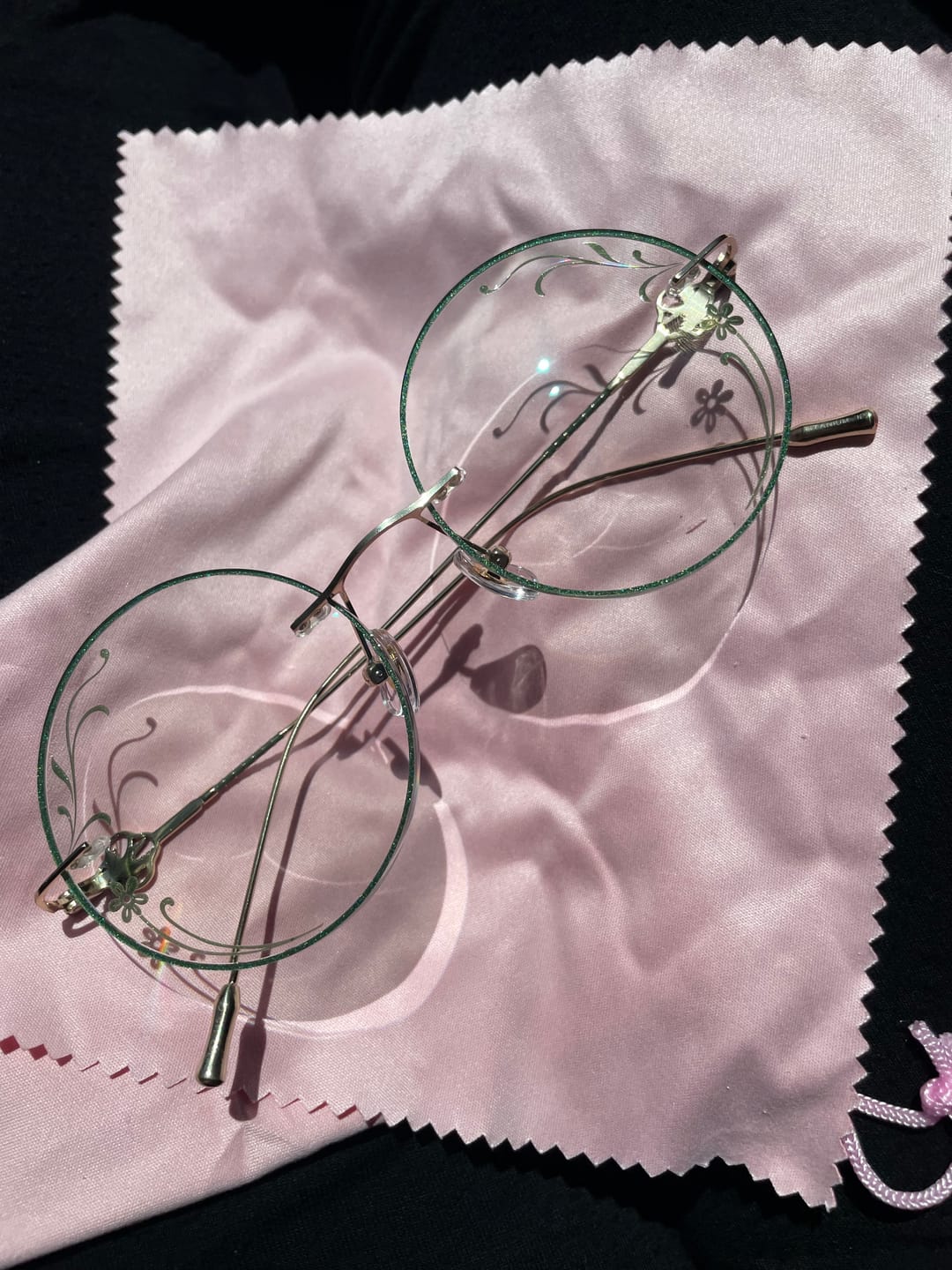 Customer photo review of Willow Eyeglasses